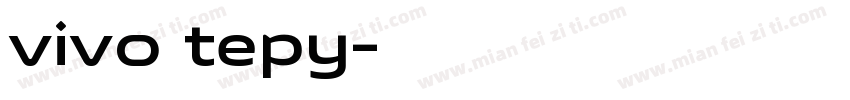 vivo tepy字体转换
